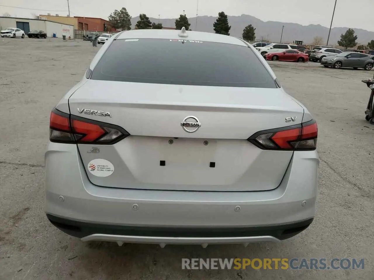 6 Photograph of a damaged car 3N1CN8EV0ML850708 NISSAN VERSA 2021