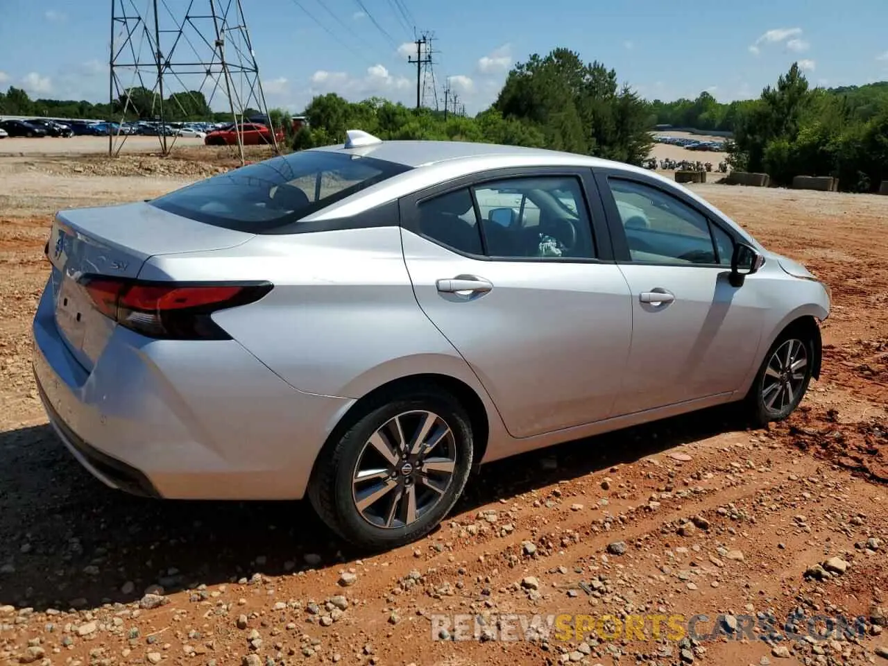 3 Photograph of a damaged car 3N1CN8EV0ML856587 NISSAN VERSA 2021