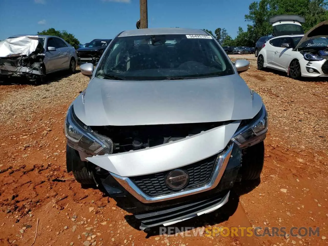 5 Photograph of a damaged car 3N1CN8EV0ML856587 NISSAN VERSA 2021