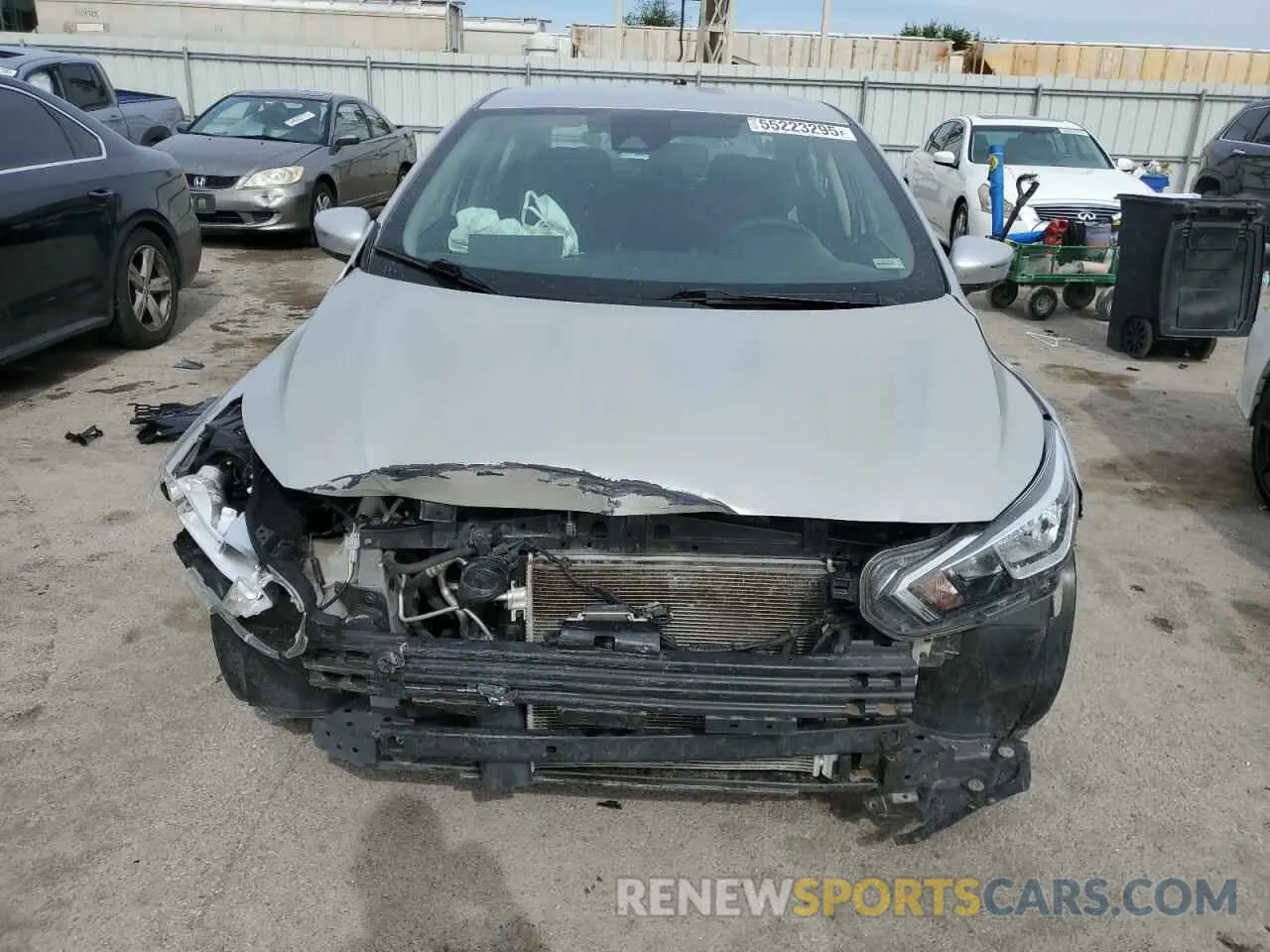 5 Photograph of a damaged car 3N1CN8EV0ML866696 NISSAN VERSA 2021