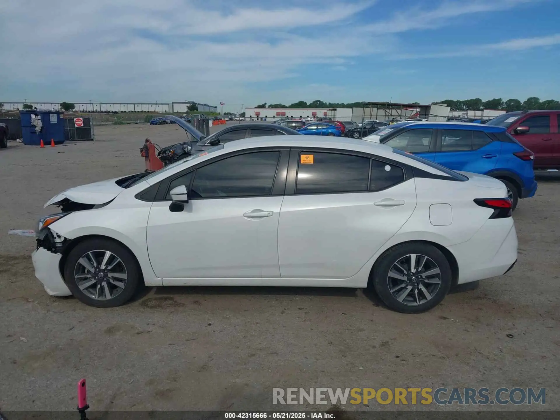 13 Photograph of a damaged car 3N1CN8EV0ML867668 NISSAN VERSA 2021
