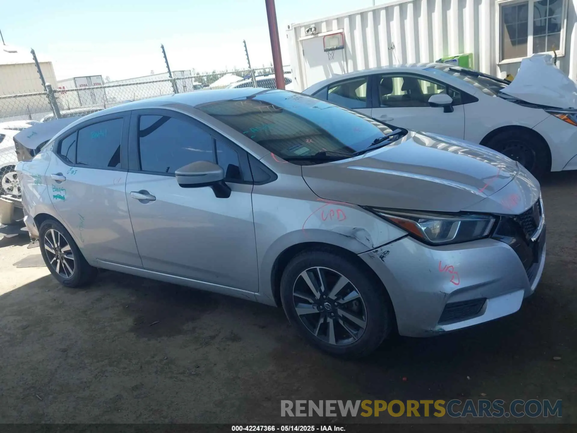 14 Photograph of a damaged car 3N1CN8EV0ML878735 NISSAN VERSA 2021