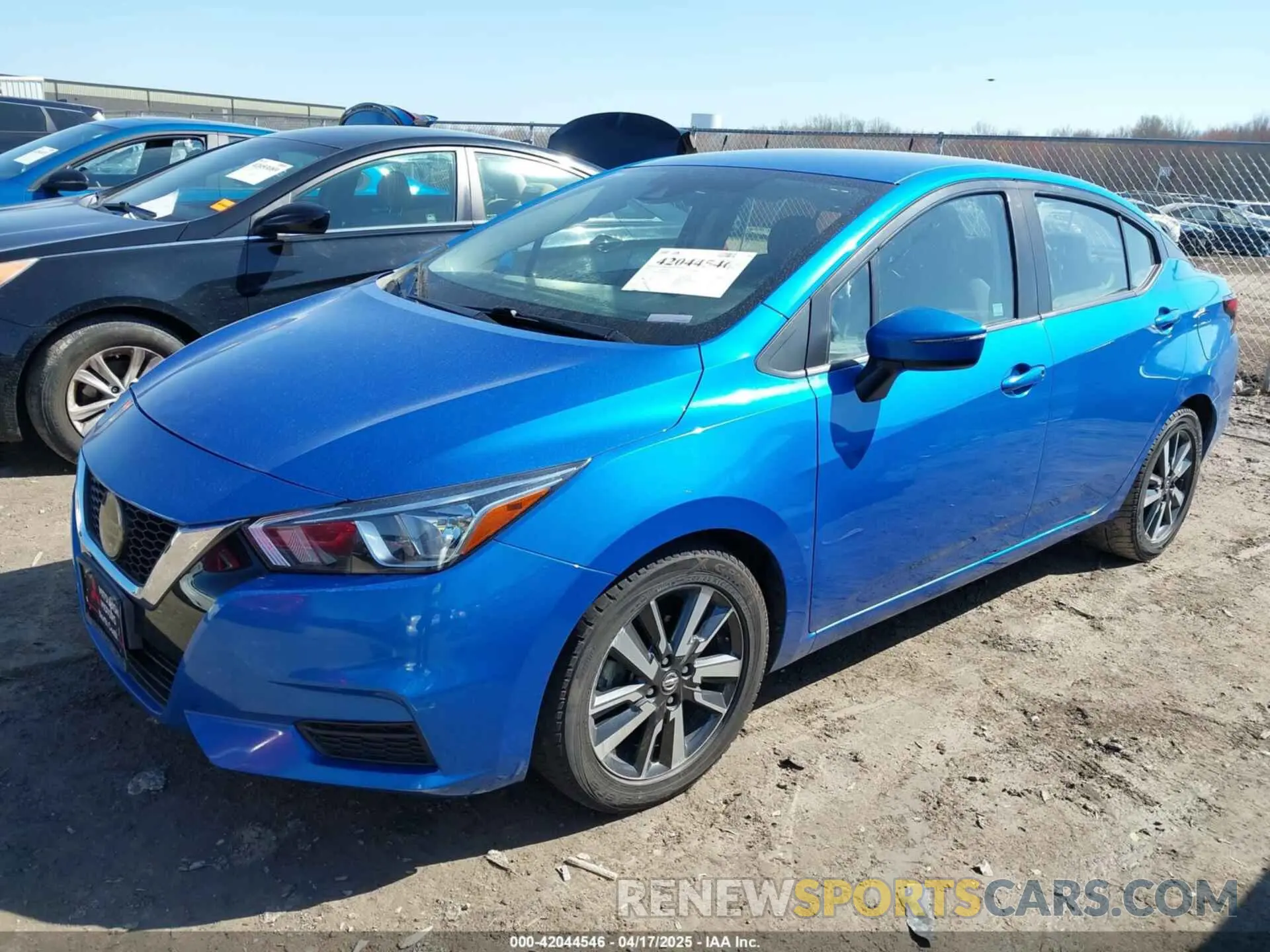 2 Photograph of a damaged car 3N1CN8EV0ML884504 NISSAN VERSA 2021