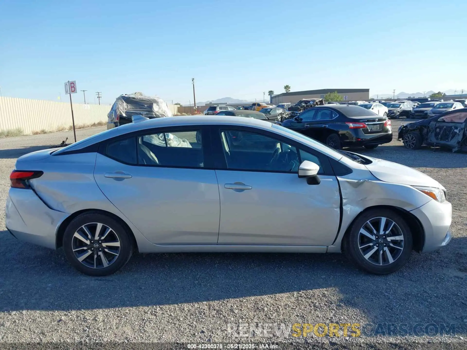 13 Photograph of a damaged car 3N1CN8EV0ML888407 NISSAN VERSA 2021
