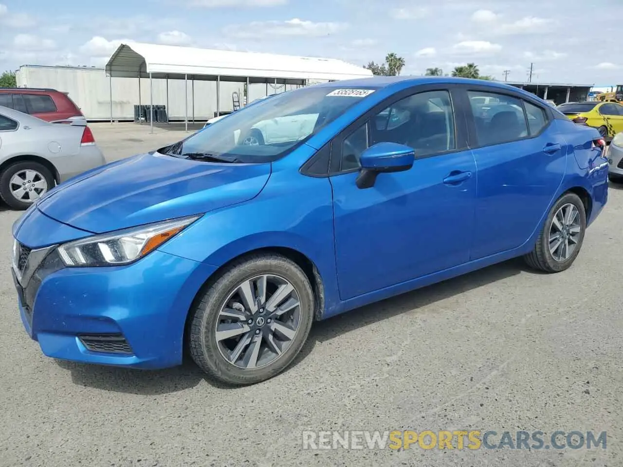 1 Photograph of a damaged car 3N1CN8EV0ML893297 NISSAN VERSA 2021