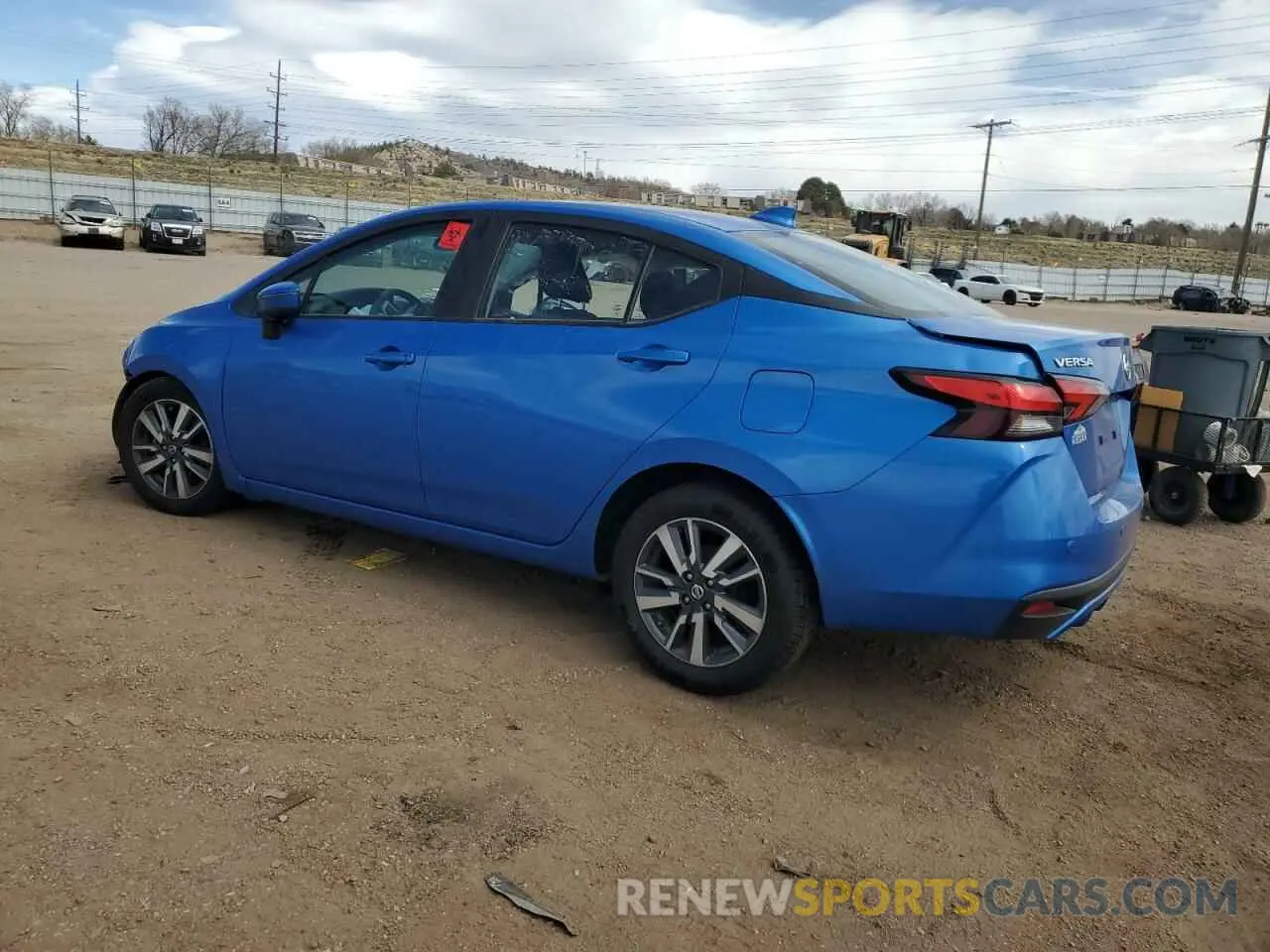 2 Photograph of a damaged car 3N1CN8EV0ML893946 NISSAN VERSA 2021