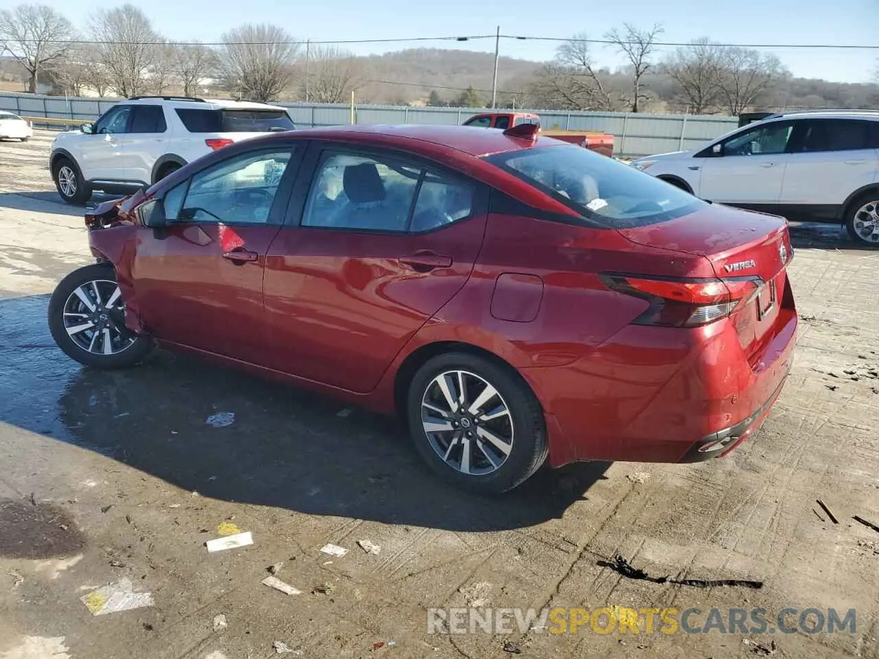 2 Photograph of a damaged car 3N1CN8EV0ML918540 NISSAN VERSA 2021