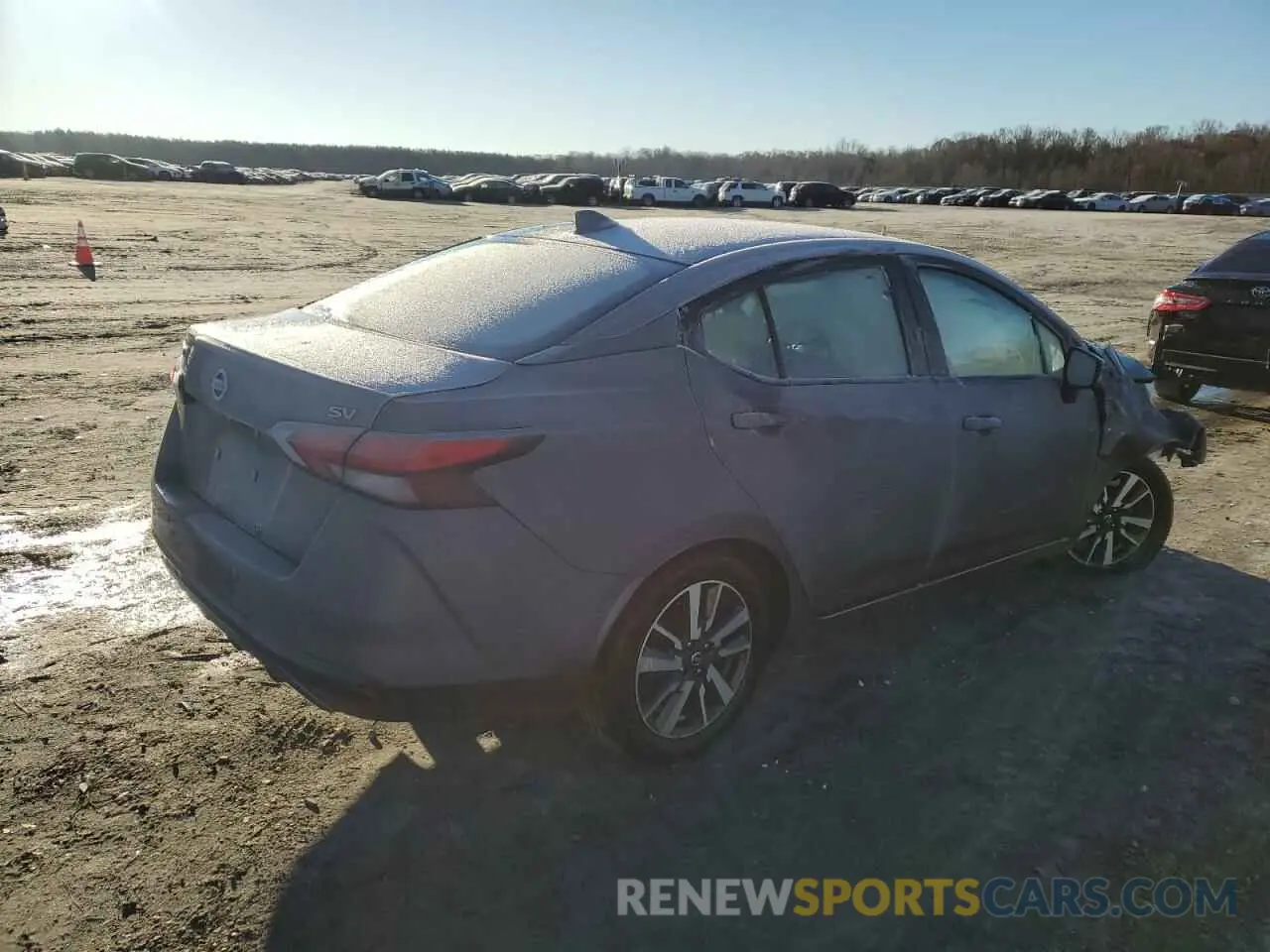 3 Photograph of a damaged car 3N1CN8EV1ML814381 NISSAN VERSA 2021