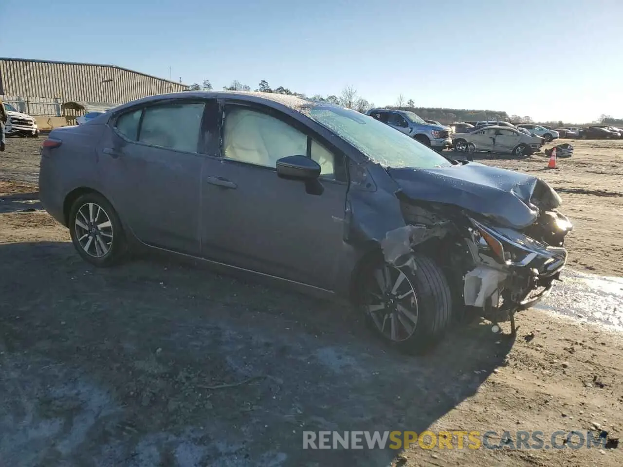 4 Photograph of a damaged car 3N1CN8EV1ML814381 NISSAN VERSA 2021