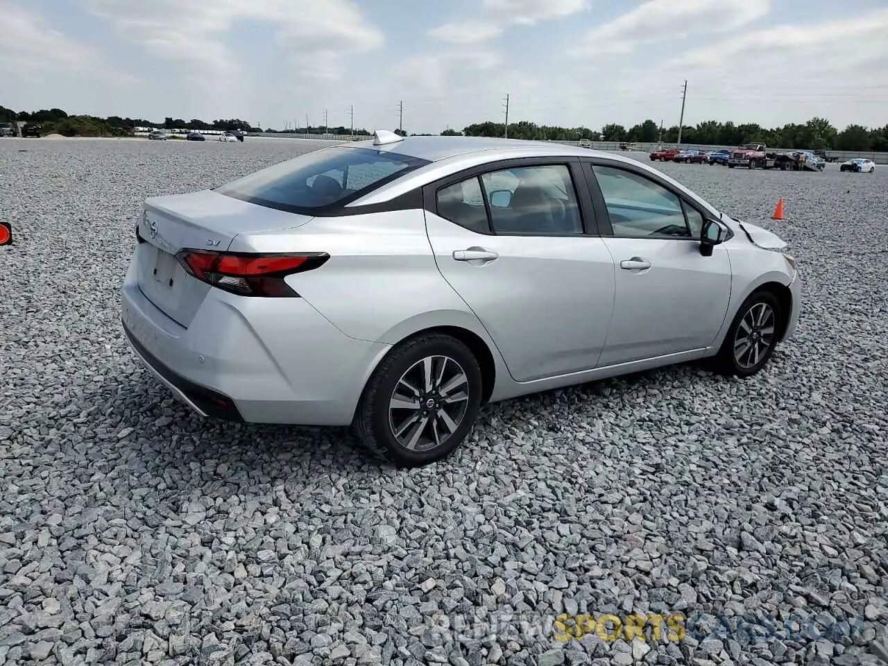 3 Photograph of a damaged car 3N1CN8EV1ML825297 NISSAN VERSA 2021