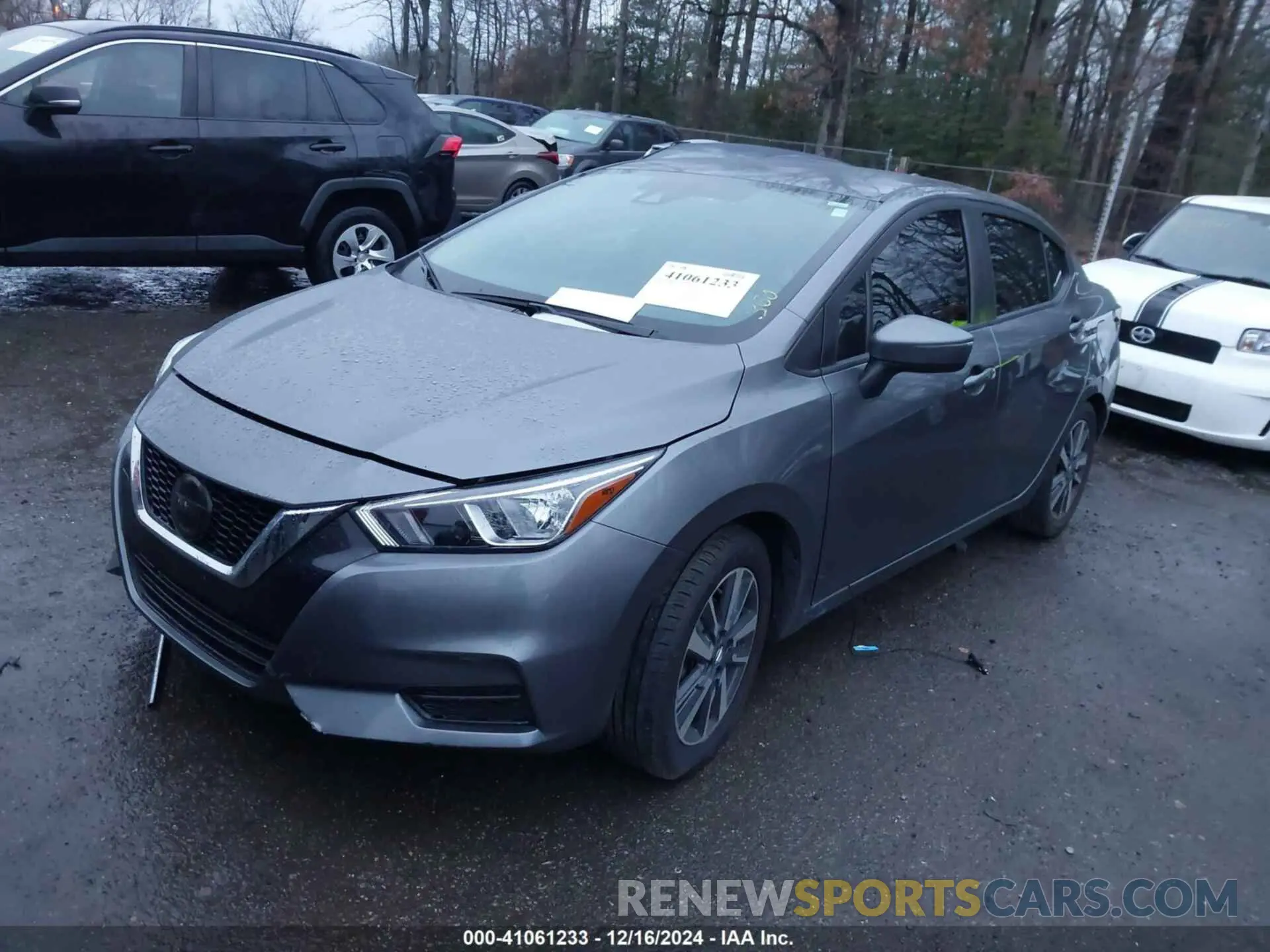 2 Photograph of a damaged car 3N1CN8EV1ML826837 NISSAN VERSA 2021