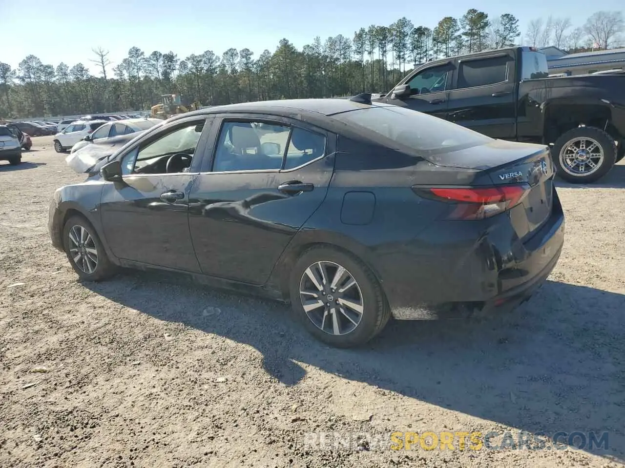 2 Photograph of a damaged car 3N1CN8EV1ML827891 NISSAN VERSA 2021