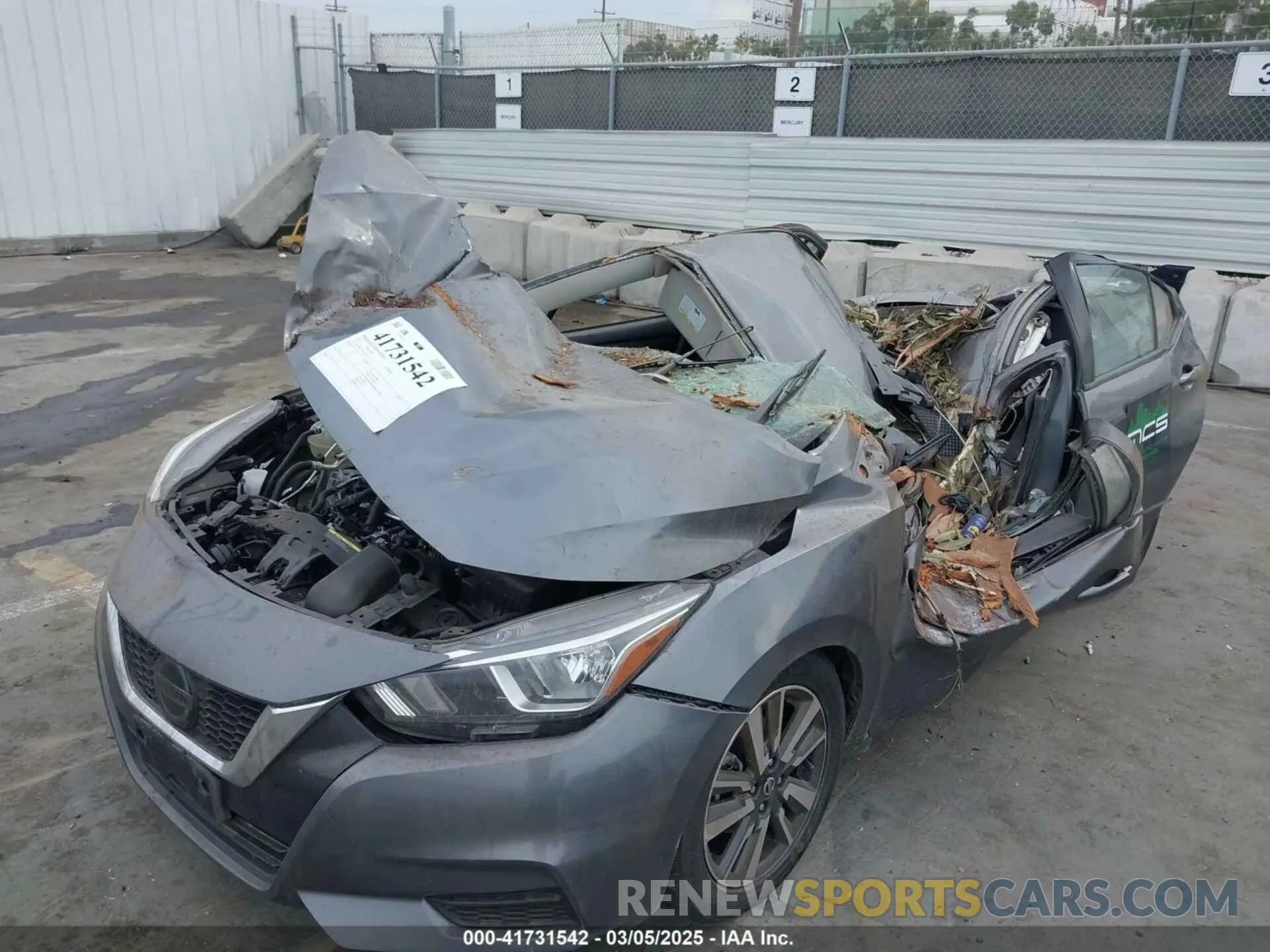 6 Photograph of a damaged car 3N1CN8EV1ML831150 NISSAN VERSA 2021