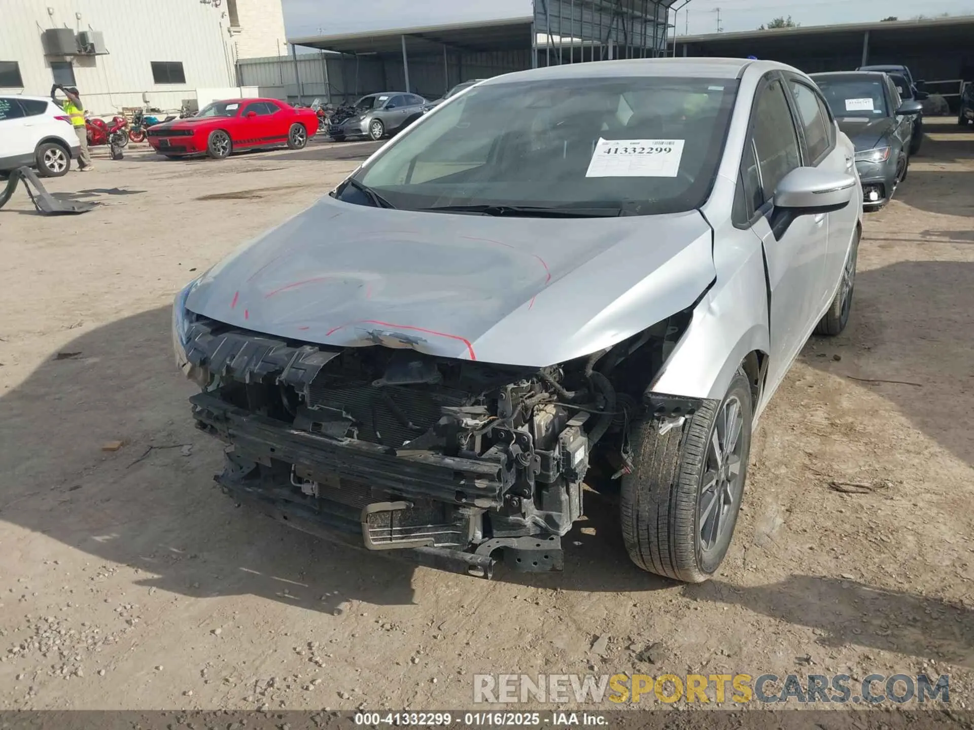 6 Photograph of a damaged car 3N1CN8EV1ML834341 NISSAN VERSA 2021