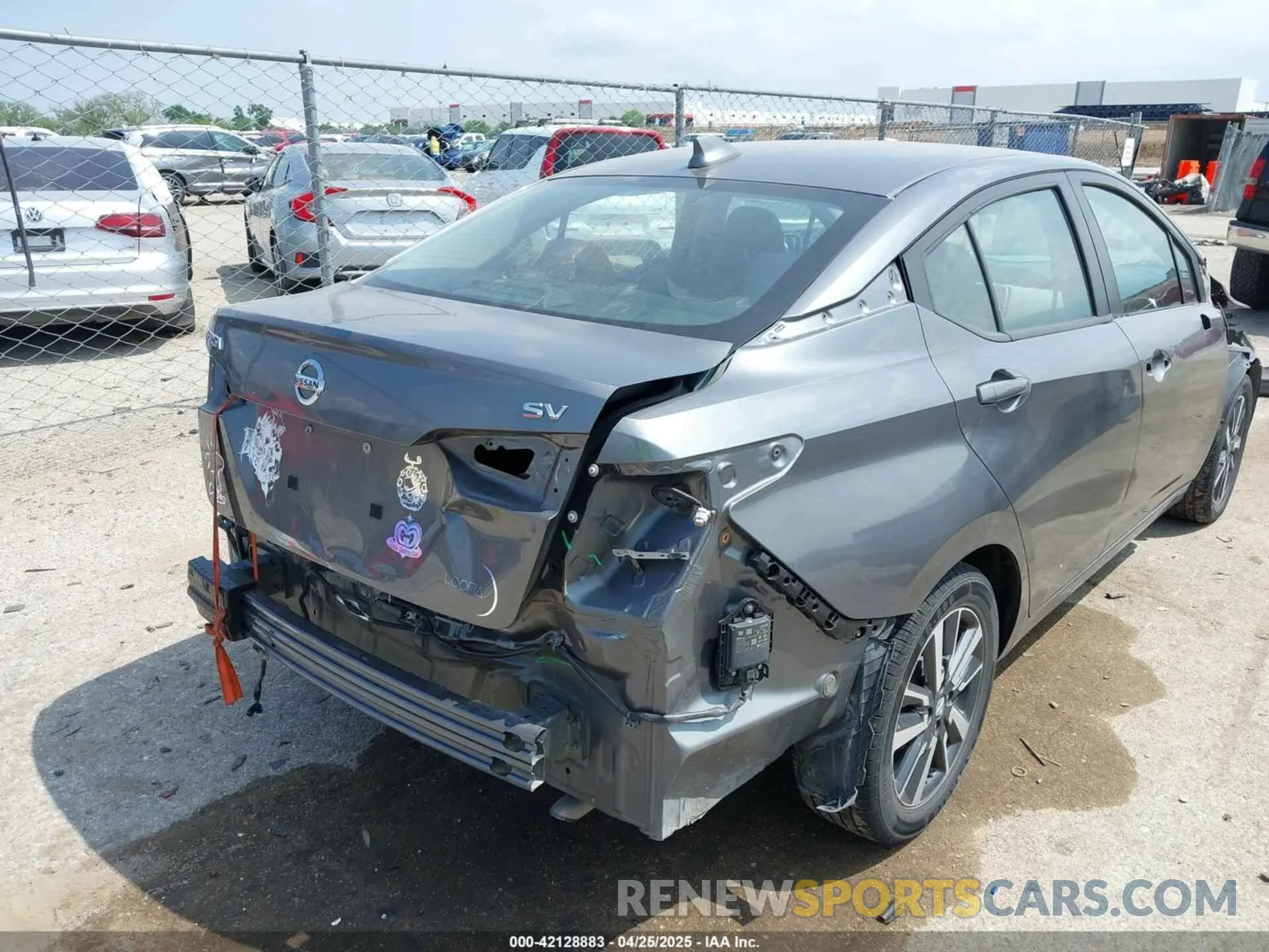 4 Photograph of a damaged car 3N1CN8EV1ML840835 NISSAN VERSA 2021