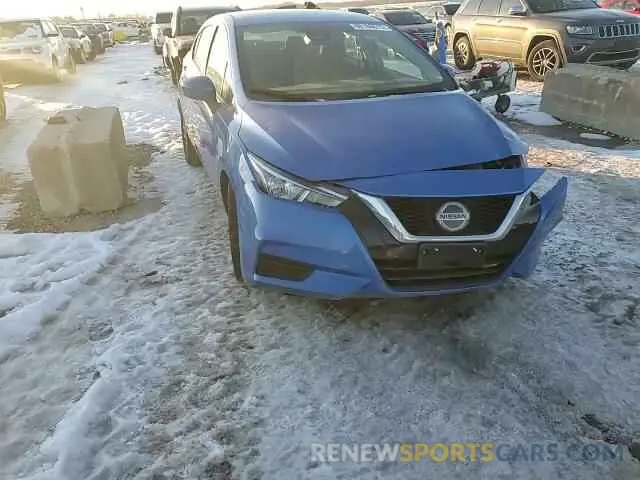 10 Photograph of a damaged car 3N1CN8EV1ML861121 NISSAN VERSA 2021