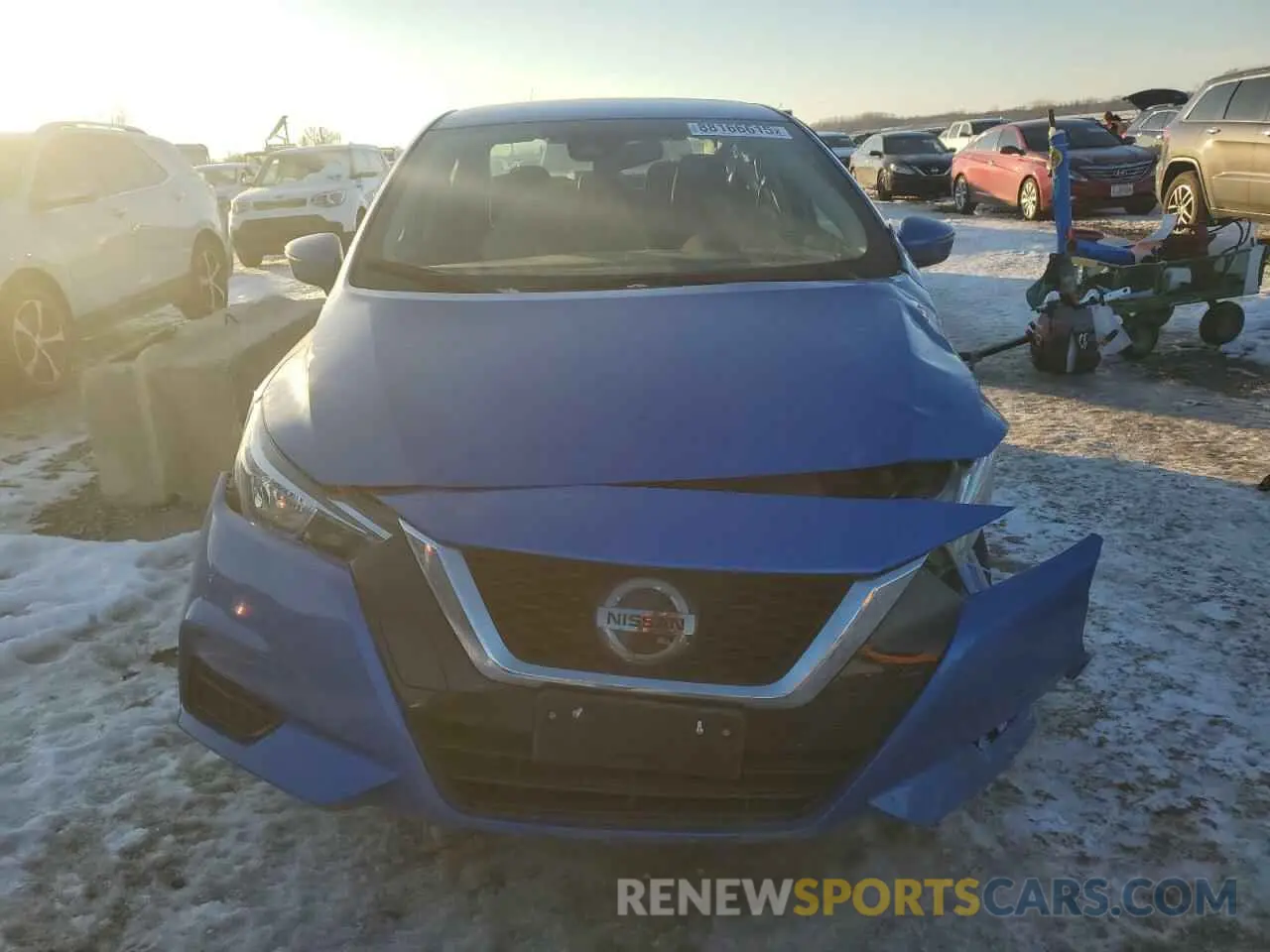 5 Photograph of a damaged car 3N1CN8EV1ML861121 NISSAN VERSA 2021