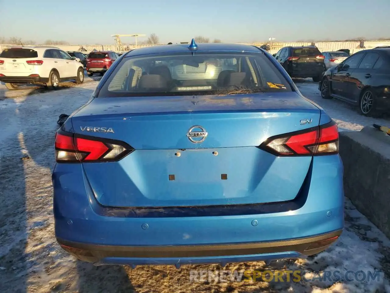 6 Photograph of a damaged car 3N1CN8EV1ML861121 NISSAN VERSA 2021
