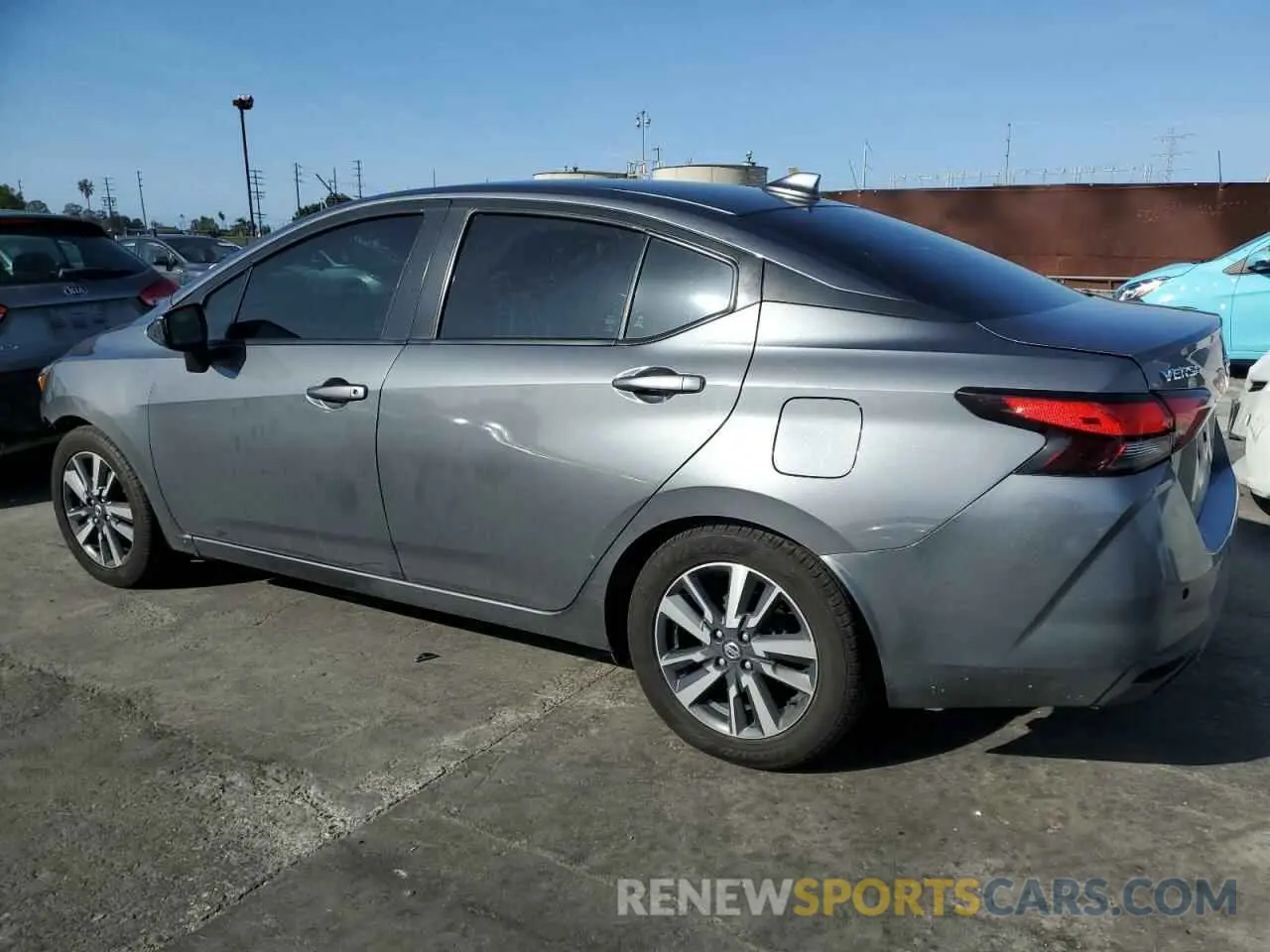 2 Photograph of a damaged car 3N1CN8EV1ML876038 NISSAN VERSA 2021