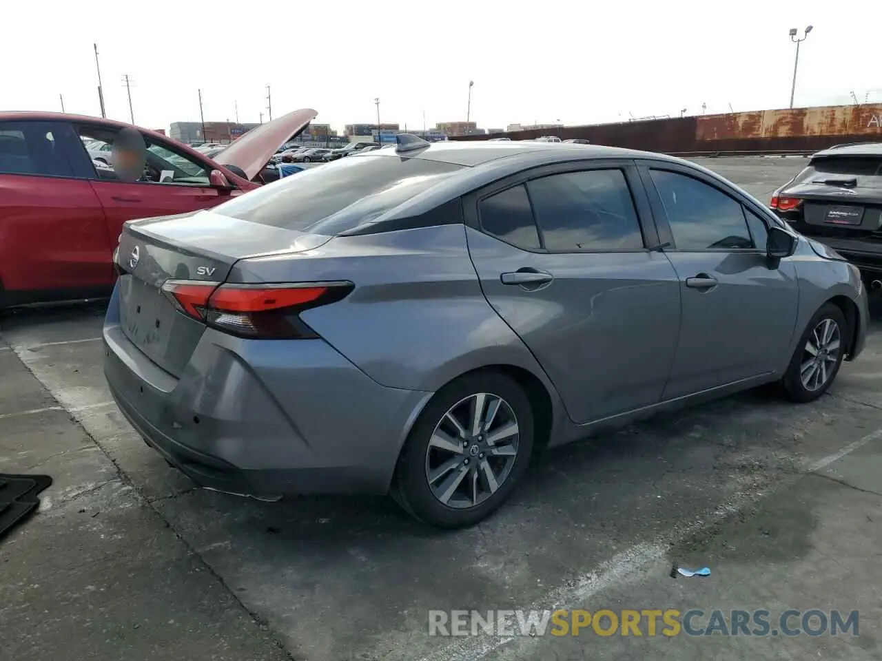 3 Photograph of a damaged car 3N1CN8EV1ML876038 NISSAN VERSA 2021