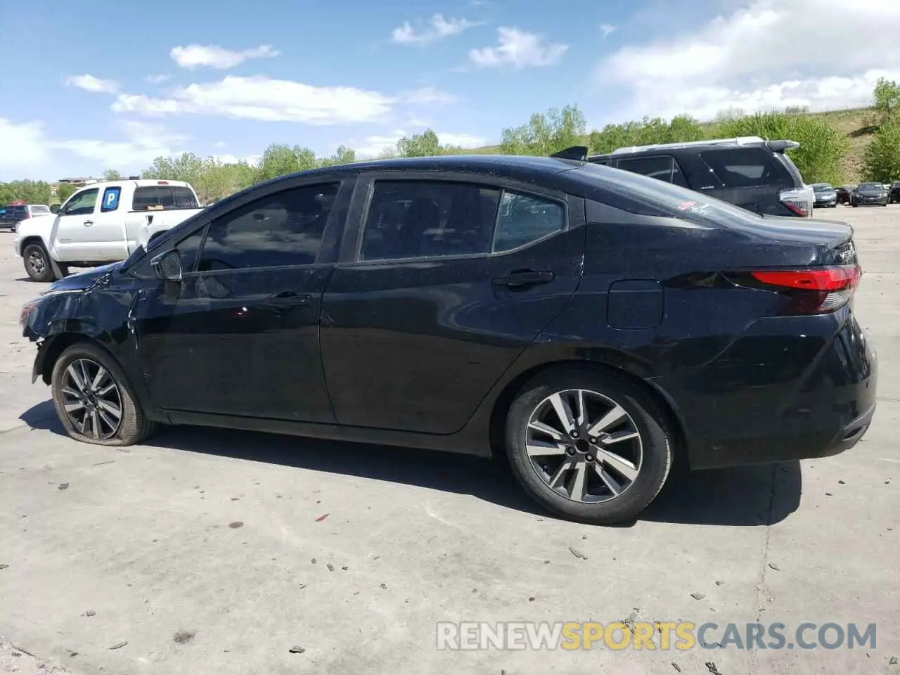 2 Photograph of a damaged car 3N1CN8EV1ML878646 NISSAN VERSA 2021