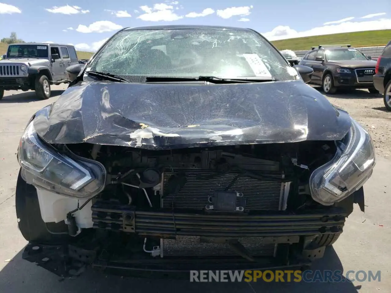 5 Photograph of a damaged car 3N1CN8EV1ML878646 NISSAN VERSA 2021