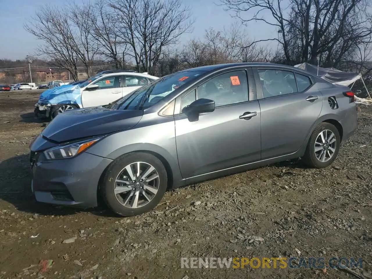 1 Photograph of a damaged car 3N1CN8EV1ML884477 NISSAN VERSA 2021