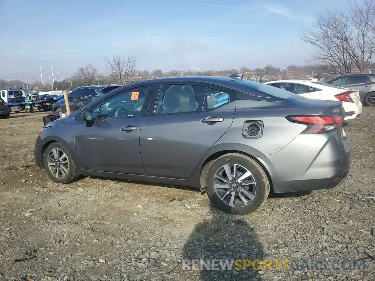 2 Photograph of a damaged car 3N1CN8EV1ML884477 NISSAN VERSA 2021