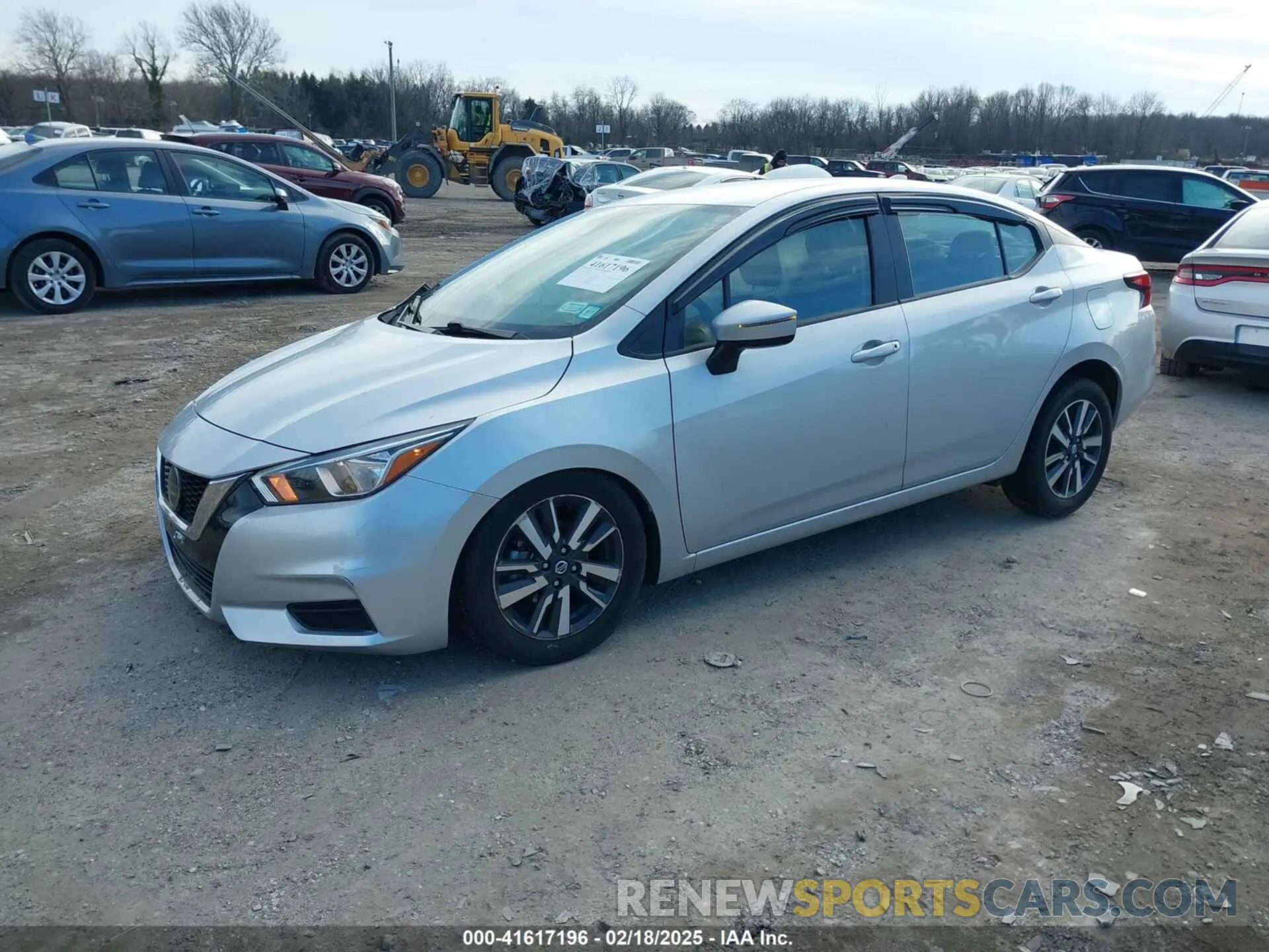2 Photograph of a damaged car 3N1CN8EV1ML888061 NISSAN VERSA 2021