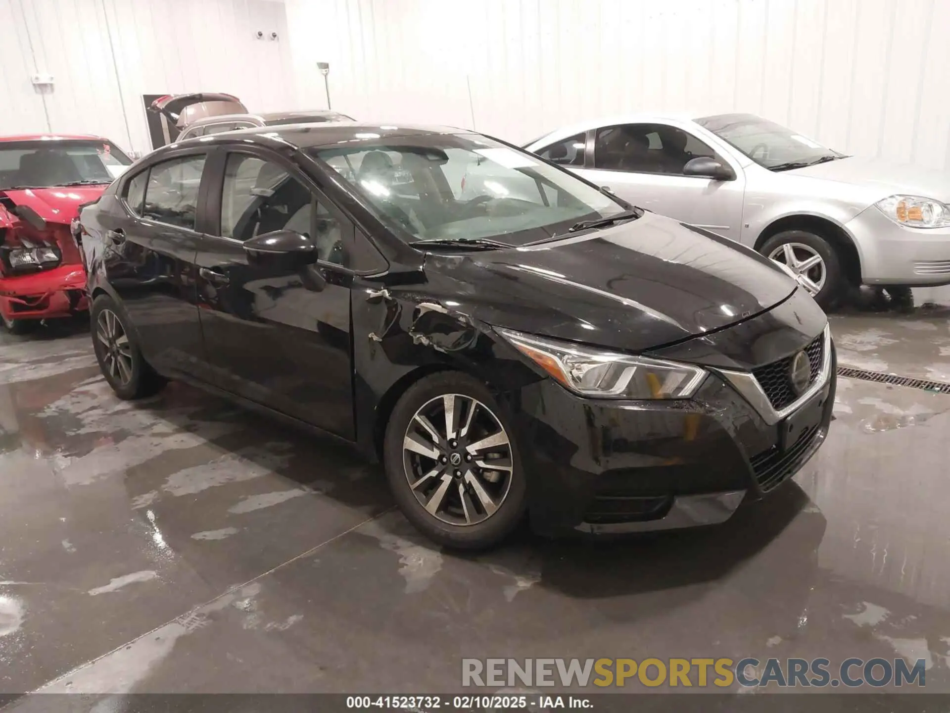 1 Photograph of a damaged car 3N1CN8EV1ML888772 NISSAN VERSA 2021