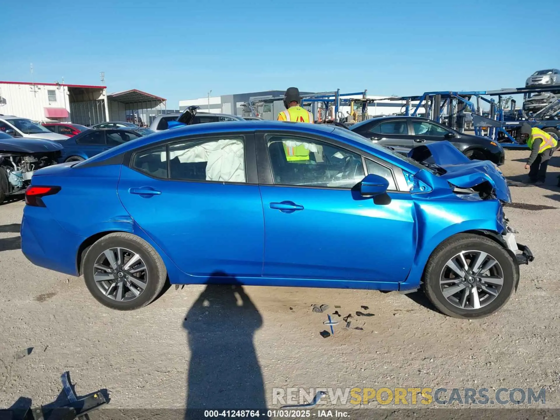 13 Photograph of a damaged car 3N1CN8EV2ML823980 NISSAN VERSA 2021