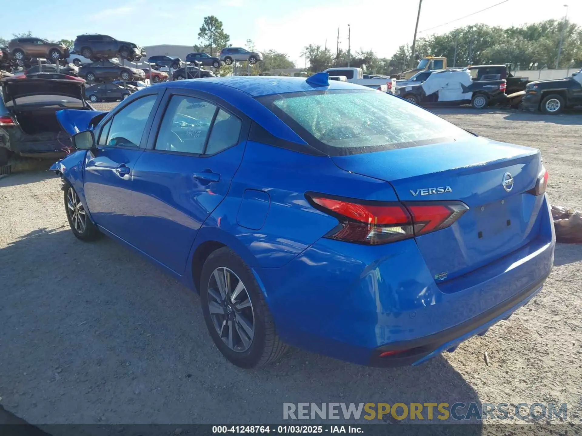 3 Photograph of a damaged car 3N1CN8EV2ML823980 NISSAN VERSA 2021