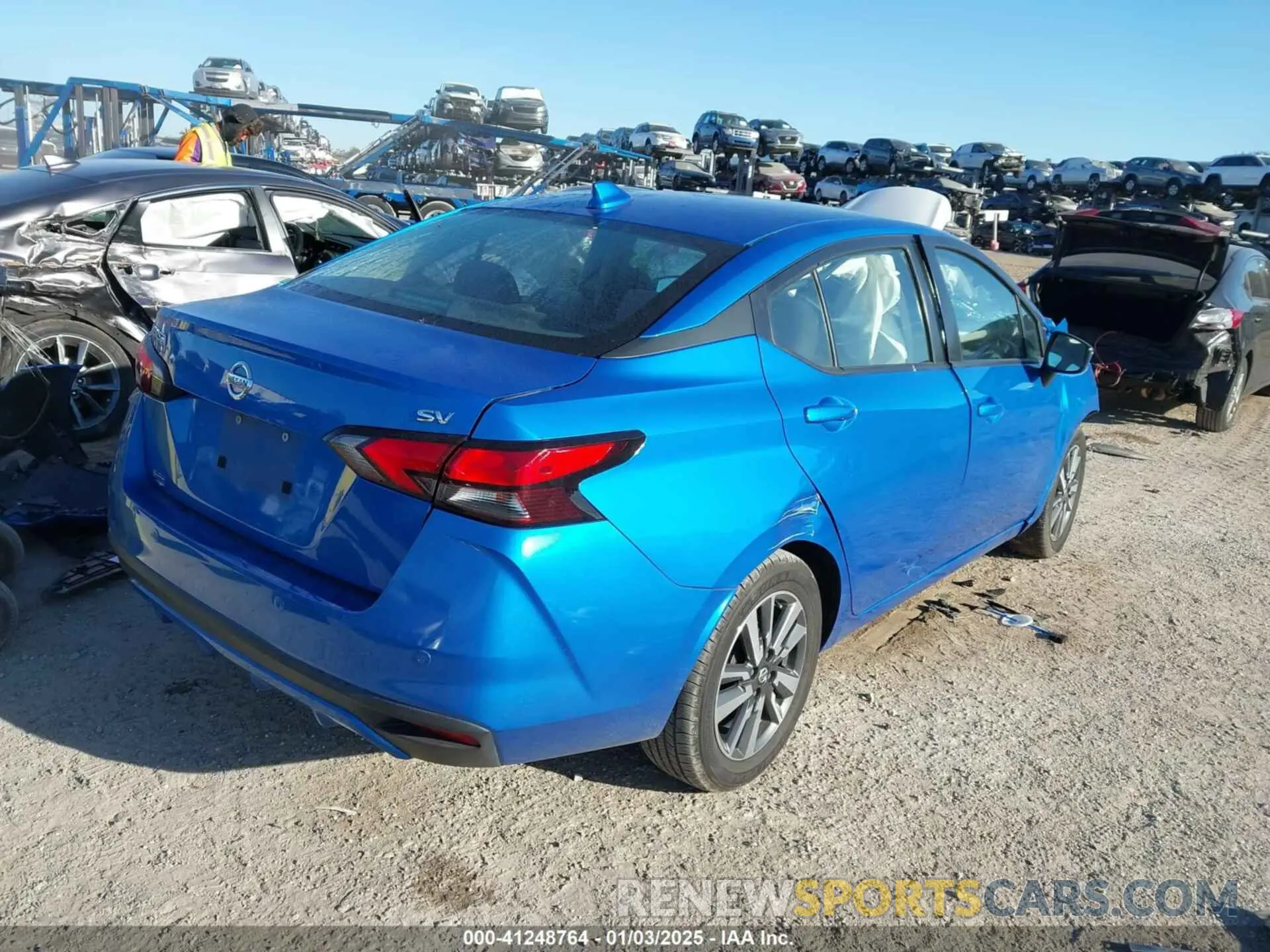4 Photograph of a damaged car 3N1CN8EV2ML823980 NISSAN VERSA 2021