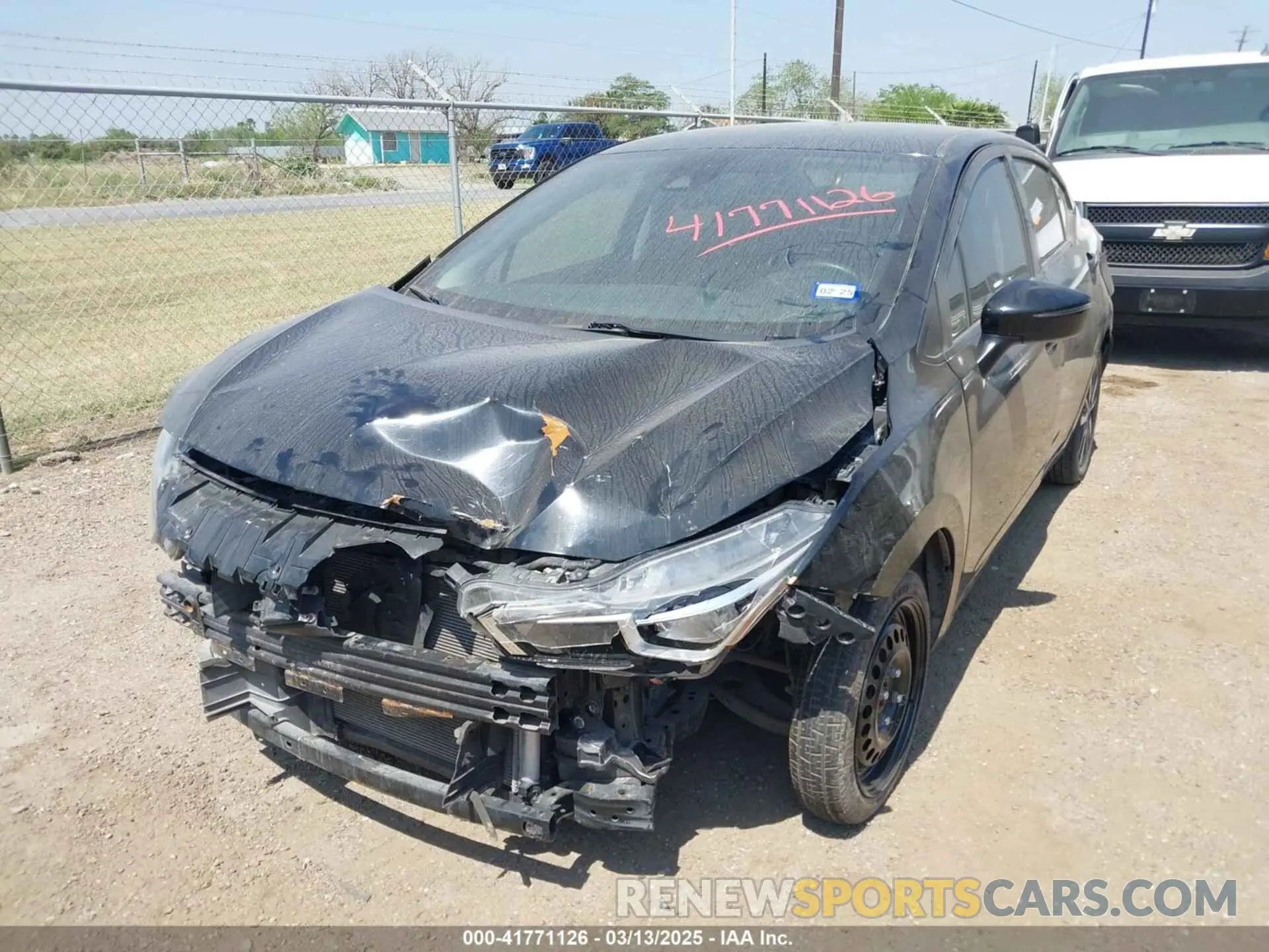 2 Photograph of a damaged car 3N1CN8EV2ML826717 NISSAN VERSA 2021