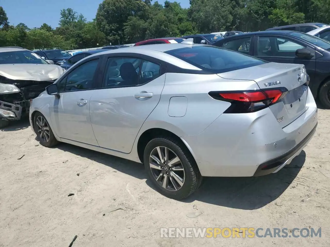 2 Photograph of a damaged car 3N1CN8EV2ML829570 NISSAN VERSA 2021