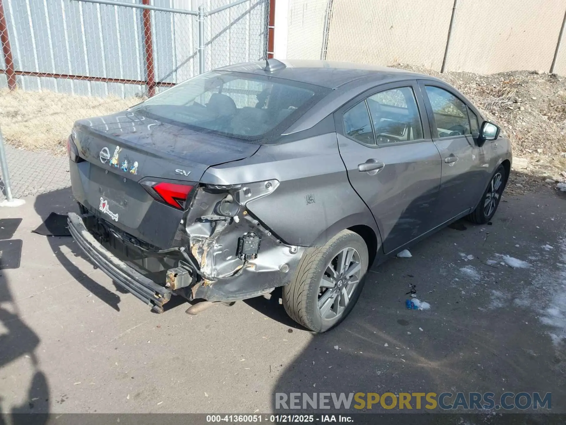 4 Photograph of a damaged car 3N1CN8EV2ML834073 NISSAN VERSA 2021