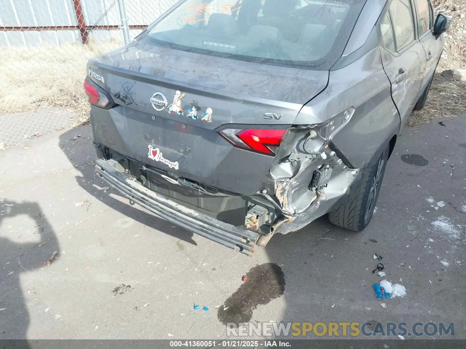 6 Photograph of a damaged car 3N1CN8EV2ML834073 NISSAN VERSA 2021