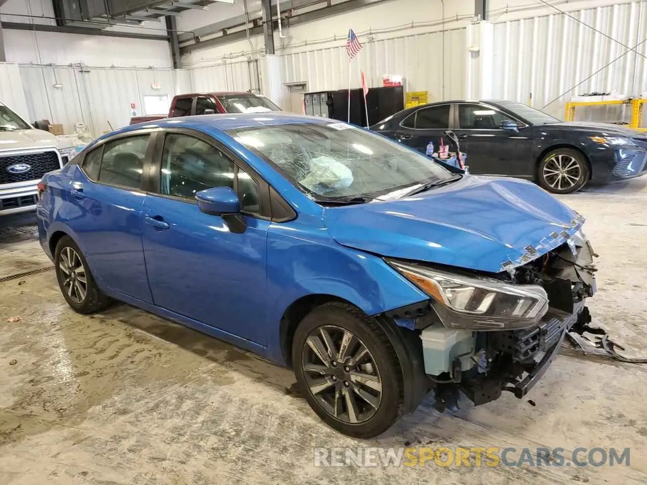 4 Photograph of a damaged car 3N1CN8EV2ML841637 NISSAN VERSA 2021