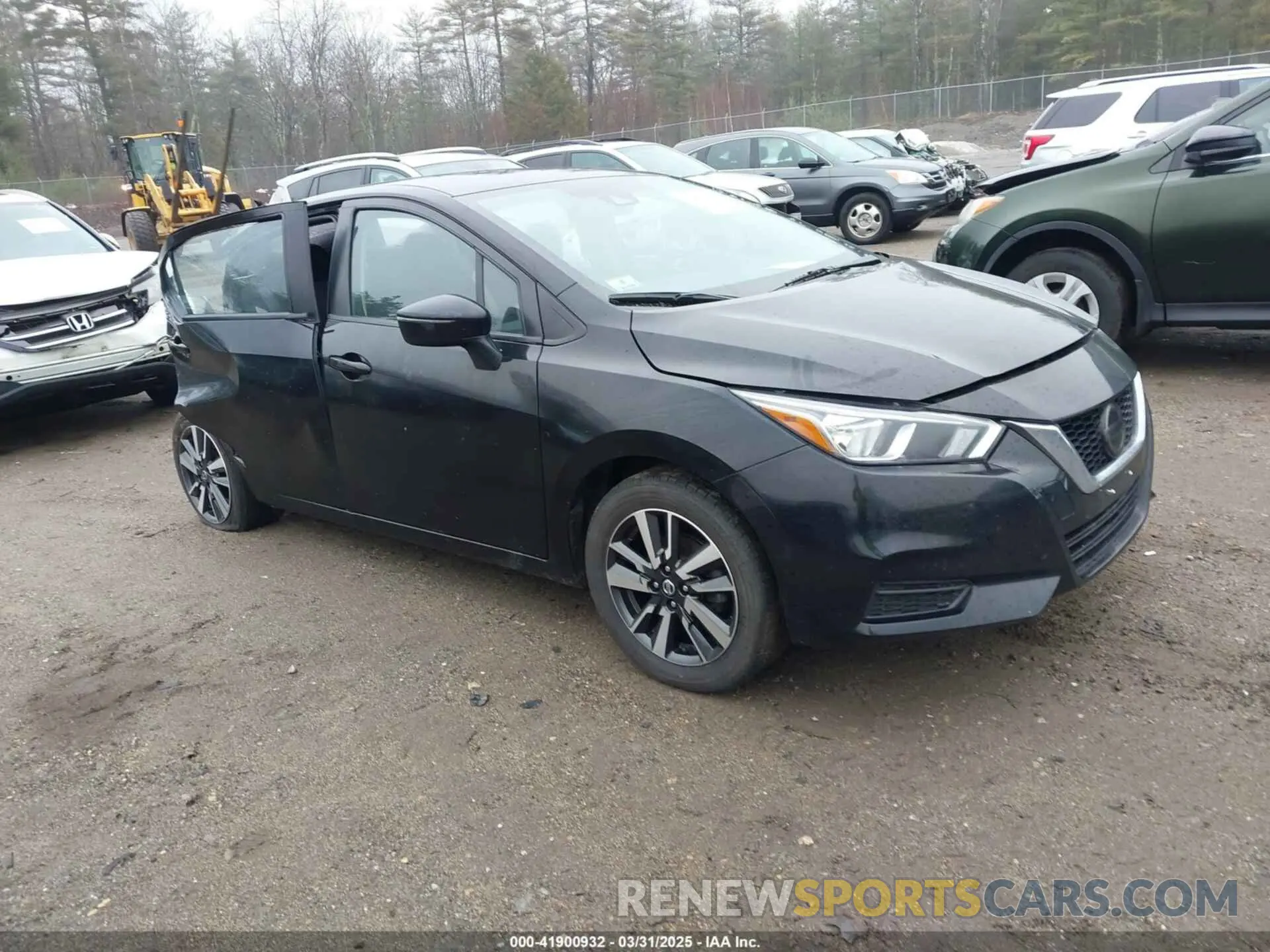 1 Photograph of a damaged car 3N1CN8EV2ML843887 NISSAN VERSA 2021