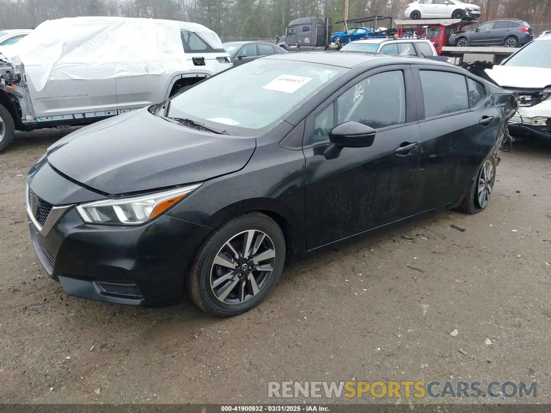 2 Photograph of a damaged car 3N1CN8EV2ML843887 NISSAN VERSA 2021