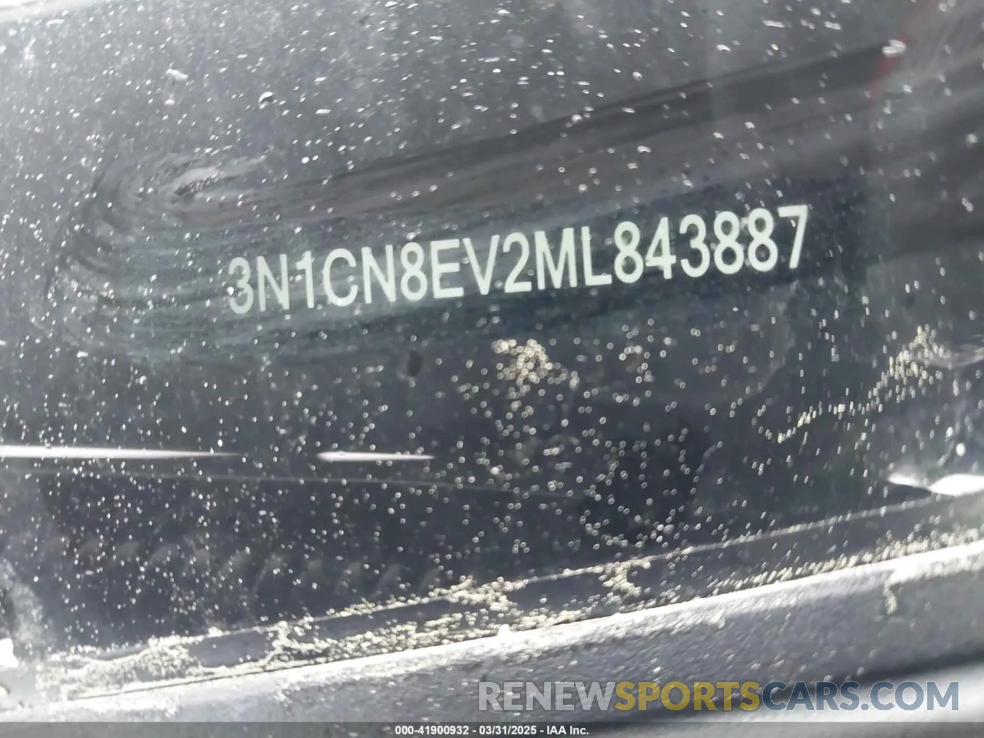 9 Photograph of a damaged car 3N1CN8EV2ML843887 NISSAN VERSA 2021