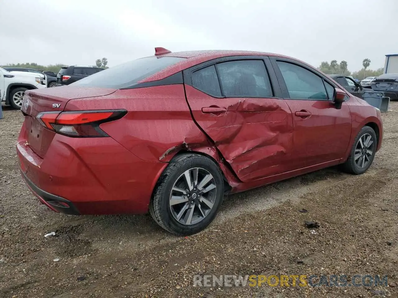 3 Photograph of a damaged car 3N1CN8EV2ML852749 NISSAN VERSA 2021
