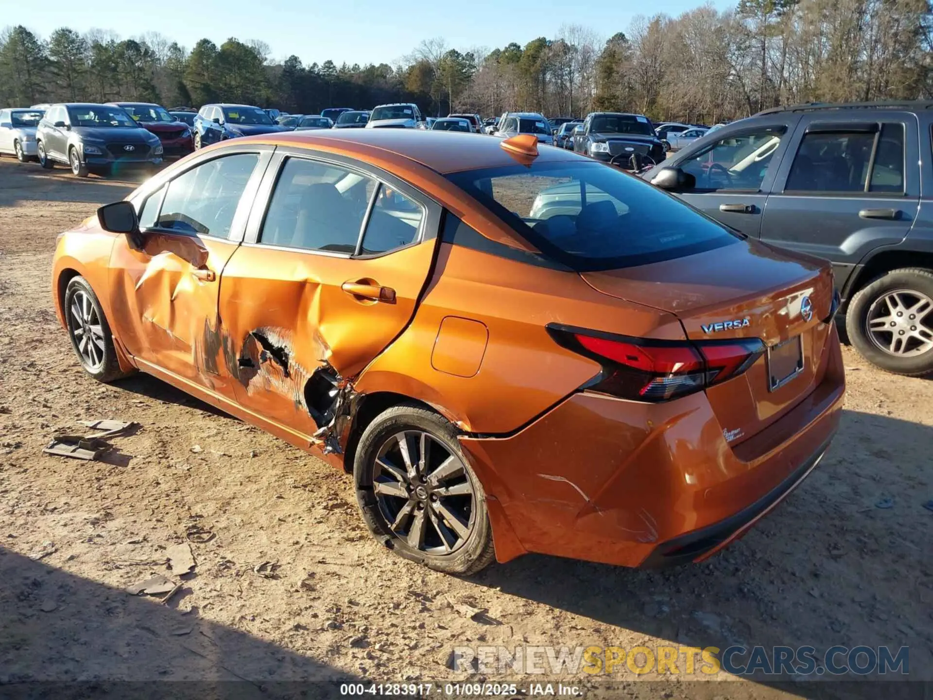 3 Photograph of a damaged car 3N1CN8EV2ML855540 NISSAN VERSA 2021