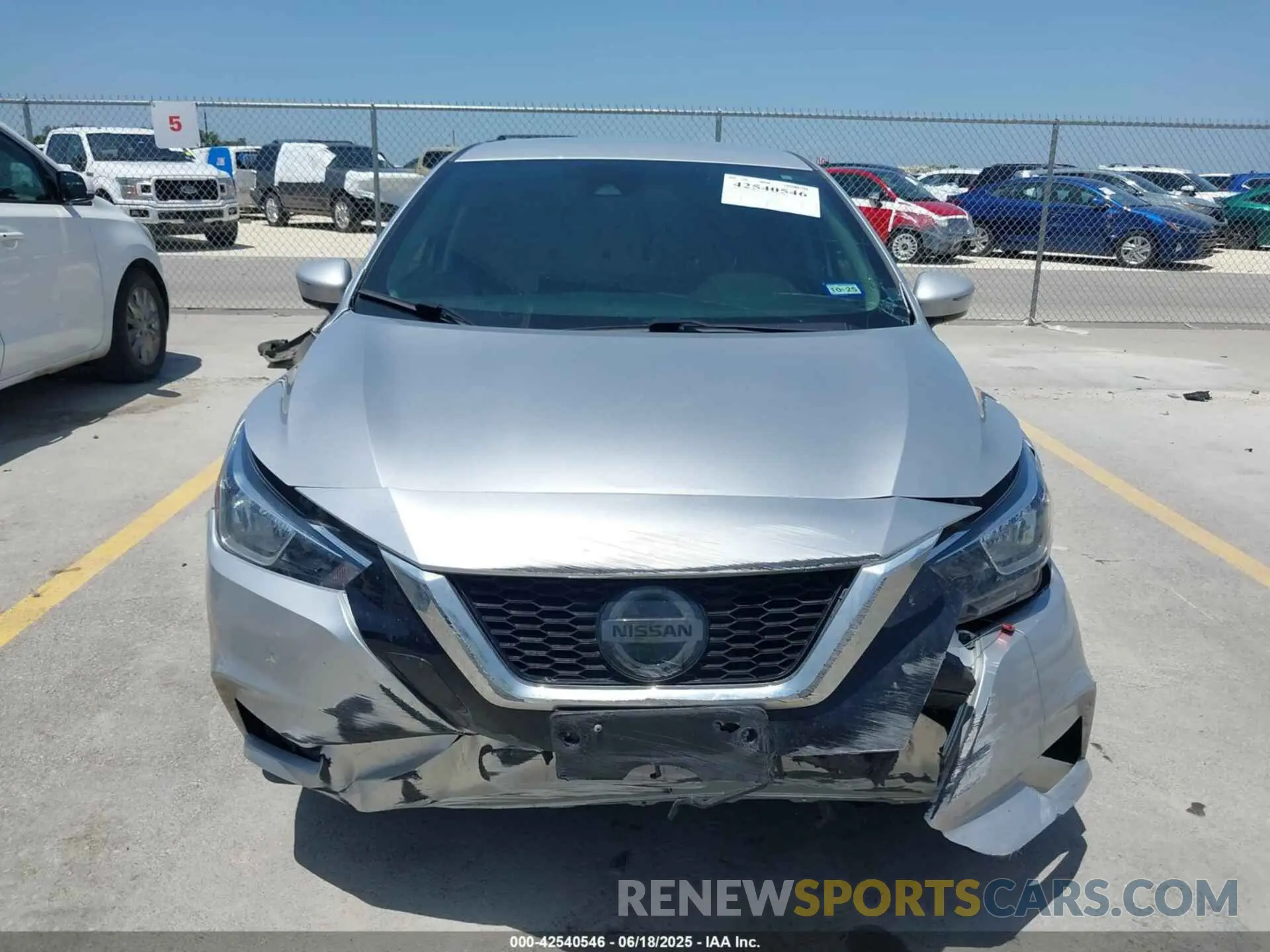 6 Photograph of a damaged car 3N1CN8EV2ML872046 NISSAN VERSA 2021