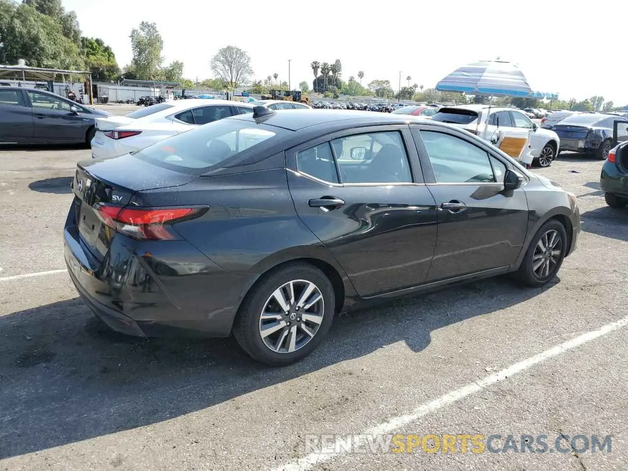 3 Photograph of a damaged car 3N1CN8EV2ML873486 NISSAN VERSA 2021