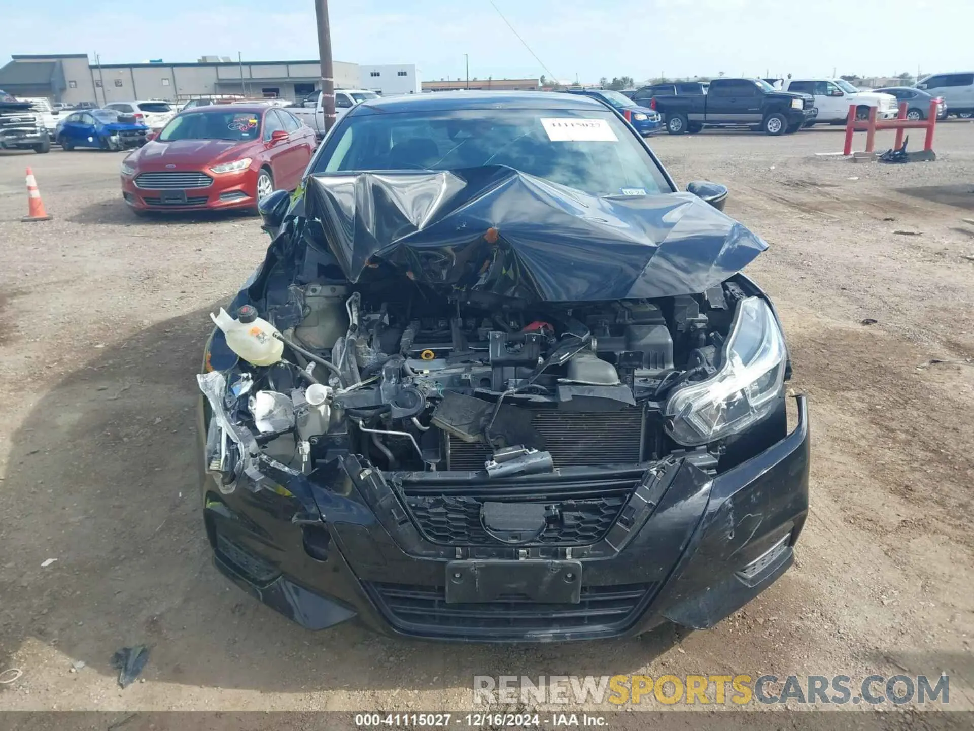 12 Photograph of a damaged car 3N1CN8EV2ML876811 NISSAN VERSA 2021