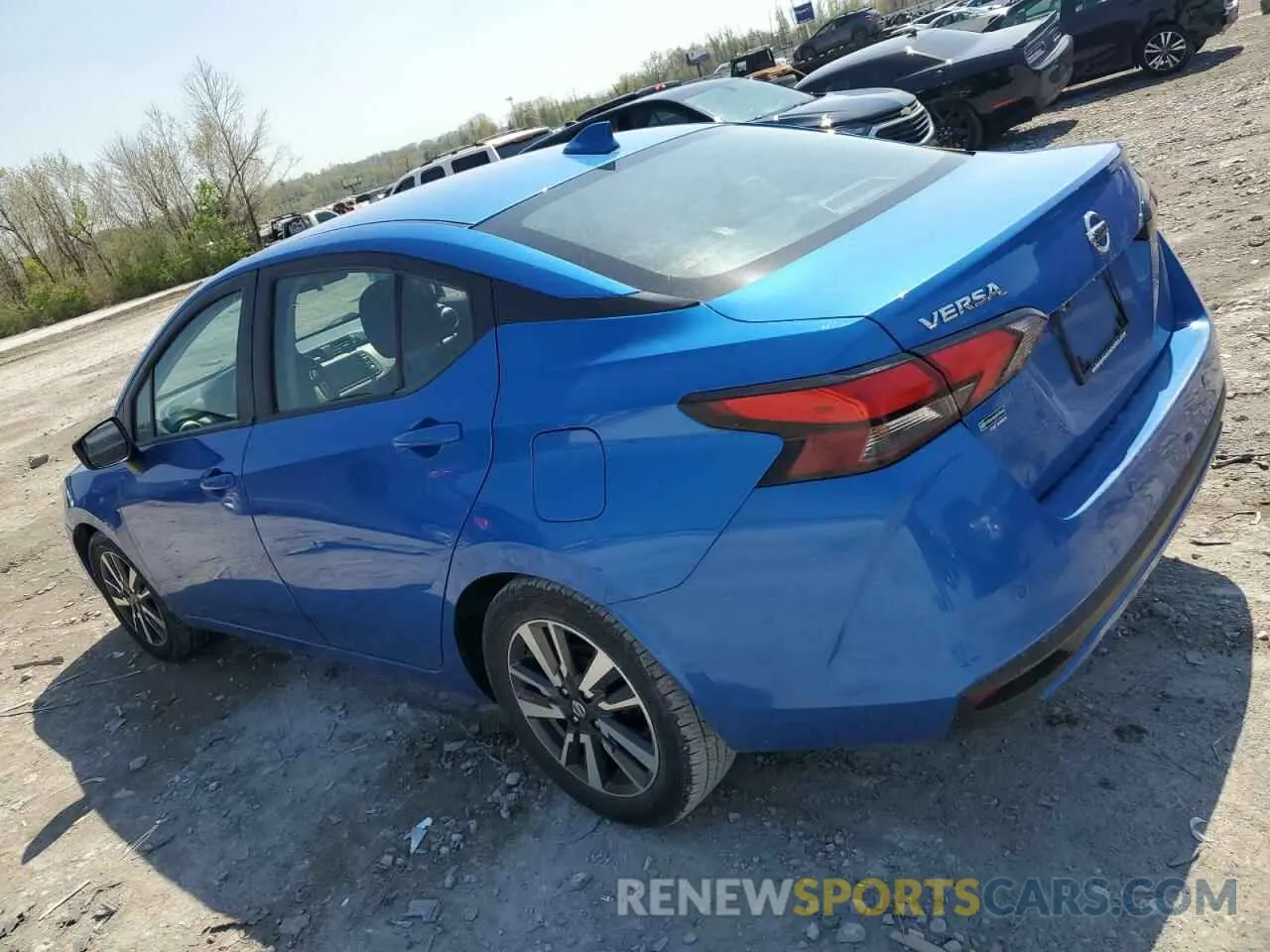 2 Photograph of a damaged car 3N1CN8EV2ML892619 NISSAN VERSA 2021