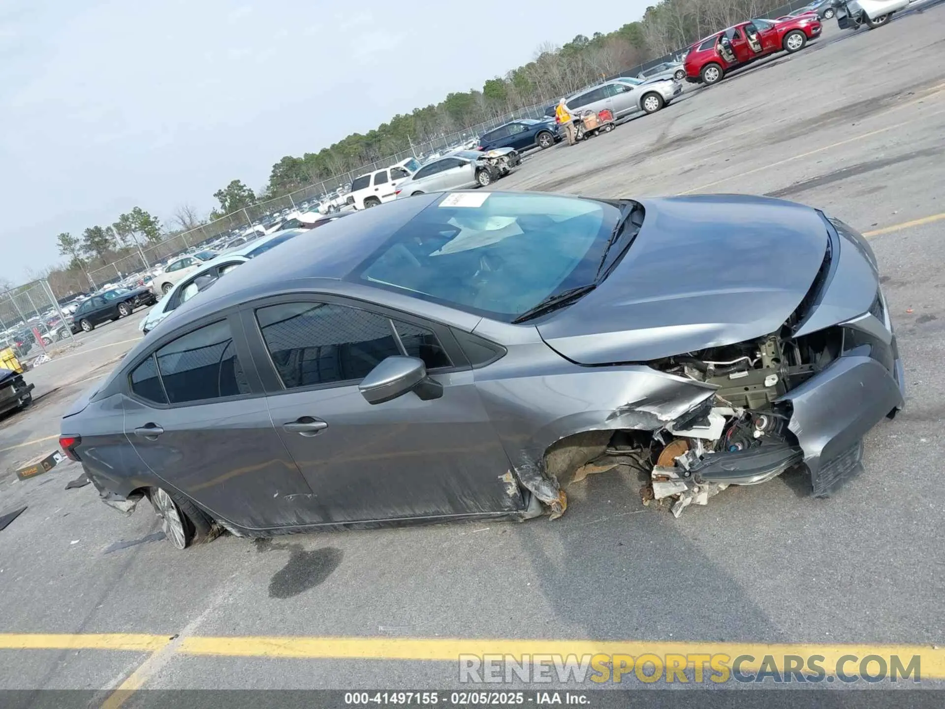 13 Photograph of a damaged car 3N1CN8EV2ML893625 NISSAN VERSA 2021