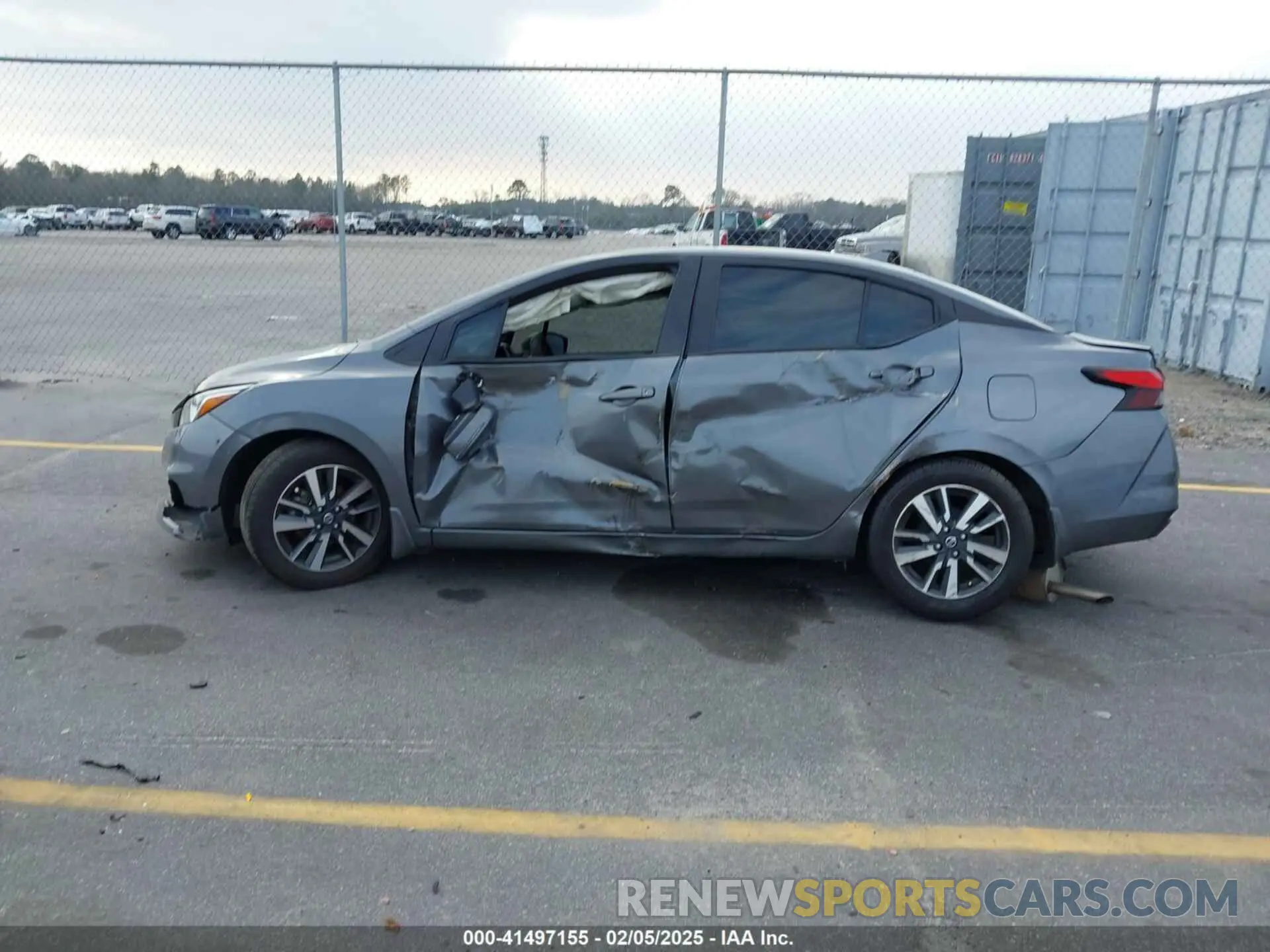 14 Photograph of a damaged car 3N1CN8EV2ML893625 NISSAN VERSA 2021