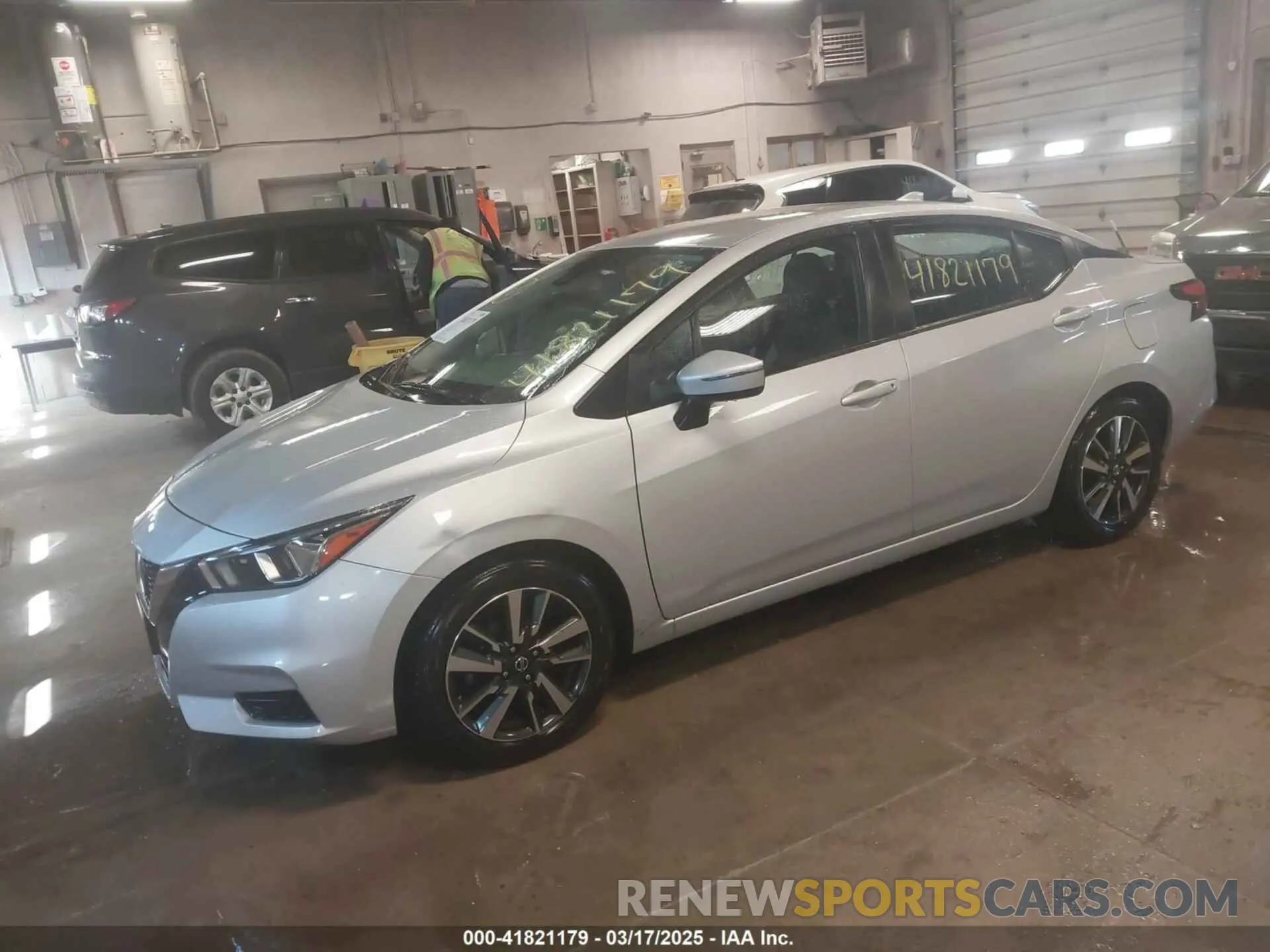 2 Photograph of a damaged car 3N1CN8EV3ML828668 NISSAN VERSA 2021